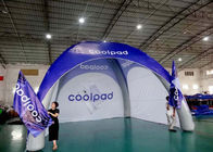 Multi - Color Advertisement Inflatable Event Tent / Spider Dome Tent