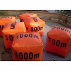 Branded Inflatable Swim Buoy In Cube Shape For Water Triathlons Advertising