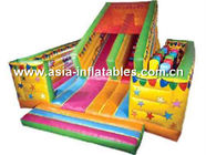 Exciting Inflatable Obstacle Challenges Course Games With Slide Lane