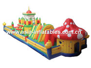 CE Approved Inflatable Obstacle Challenge In Mushroom Design For Sale