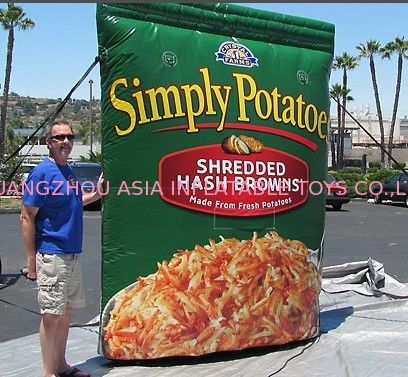 Outdoor Inflatable Replica for Snacks Advertising