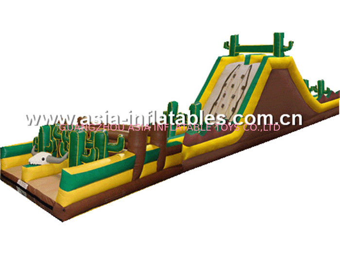 Inflatable Obstacle Challenges Games For Entermainment Equipment